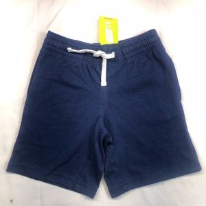 Crazy 8 Baby Boy Navy Blue Cotton Knit Shorts